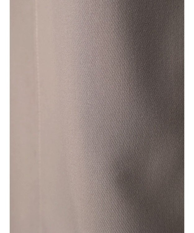 earth music&ecology 配色ステッチパフスリーブワンピース Black