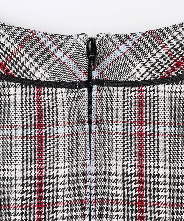 組曲 KIDS 【110-140㎝】グレンチェック ジャンスカ モノトーン