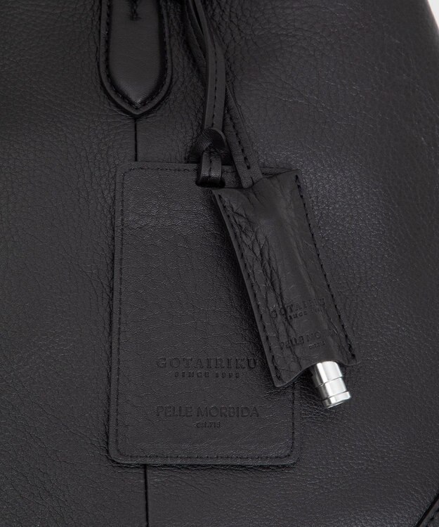 GOTAIRIKU 別注/日本製【PELLE MORBIDA×GOTAIRIKU】レザー トートバッグ ブラック系