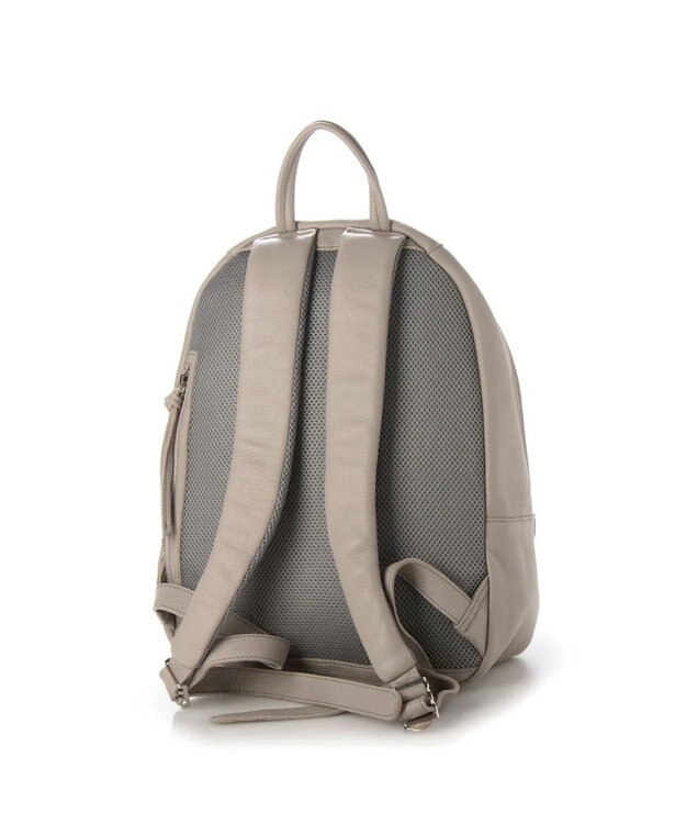 UNBILLION perche / 牛革ソフトシュリンクタイプリュック ライトグレー