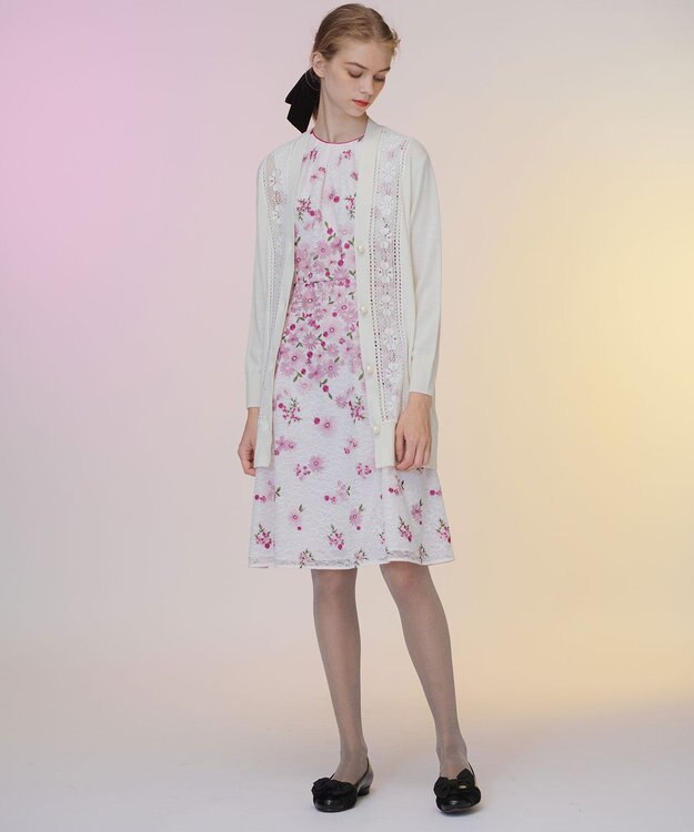 TOCCA 【洗える！】BELLE FLEUR ドレス ピンク系7