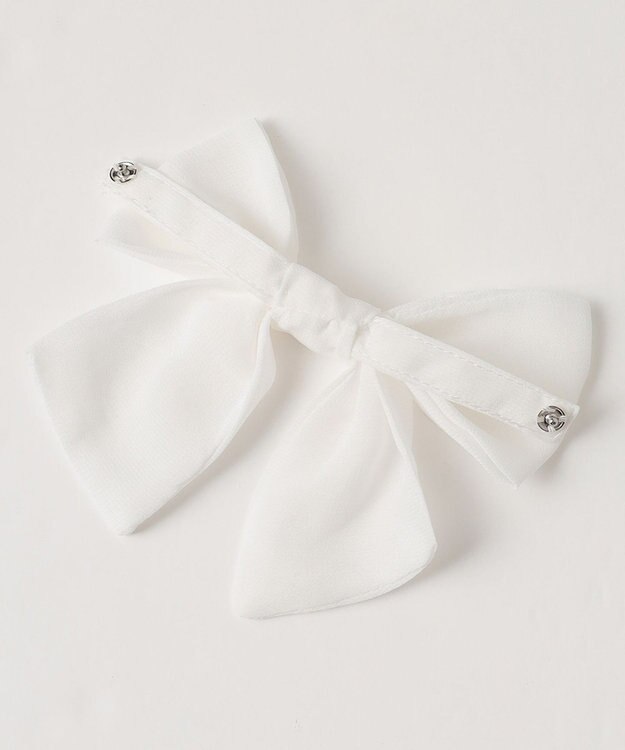 ANY KIDS リボン付き インナー ブラウス ホワイト