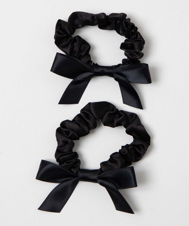 WEGO L2Pミニリボンシュシュ ブラック