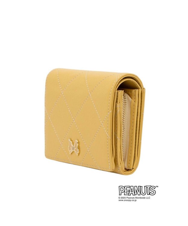 CLATHAS CLATHAS×PEANUTS 二つ折り財布 イエロー