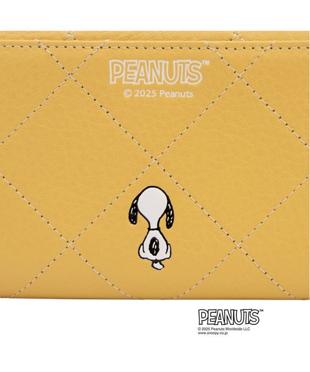 CLATHAS CLATHAS×PEANUTS 二つ折り財布 イエロー