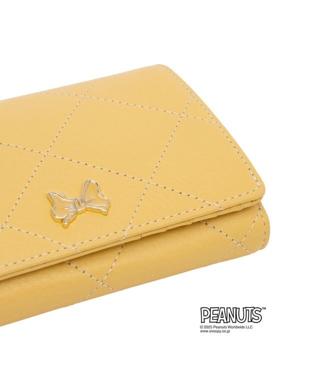 CLATHAS CLATHAS×PEANUTS 二つ折り財布 イエロー