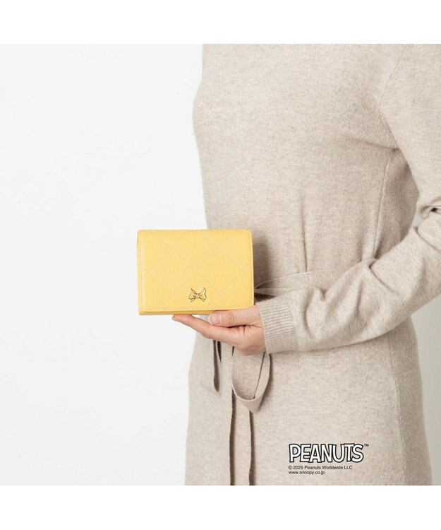 CLATHAS CLATHAS×PEANUTS 二つ折り財布 イエロー