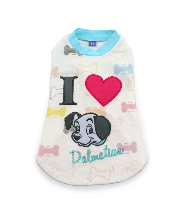 PET PARADISE ディズニー 101匹わんちゃん サーモキープ Tシャツ 《パステル》 小型犬 ホワイト