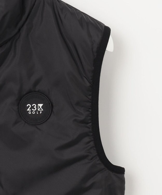 23区GOLF 数量限定！お得セット【WOMEN】撥水ベスト付 ワンピース 着回し力と機能性 長く使える ブラック系