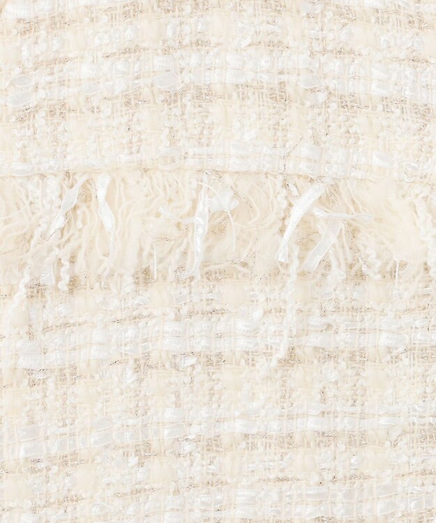 GRACE CONTINENTAL フリンジドルマンジャケット キナリ