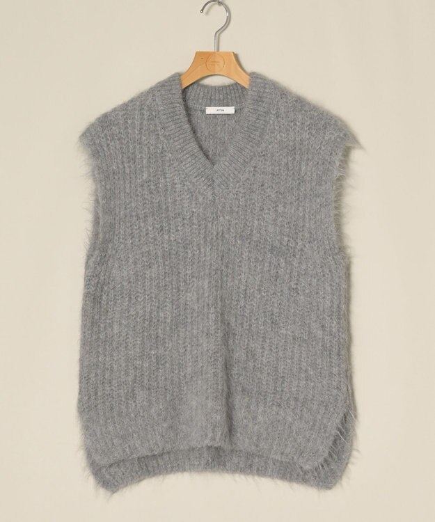 ONWARD Reuse Park 【ATON】ニット秋冬 グレー