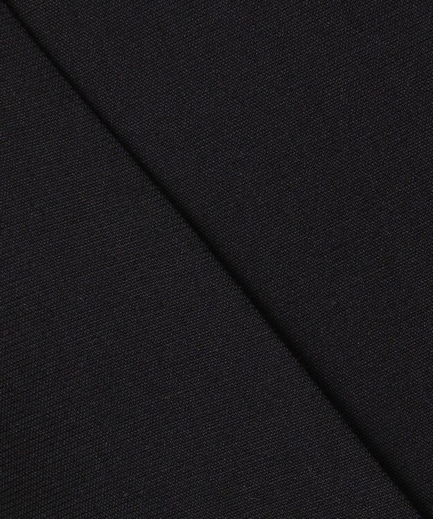 ICB 【洗える】T/Rドライリネン ジレ ブラック系