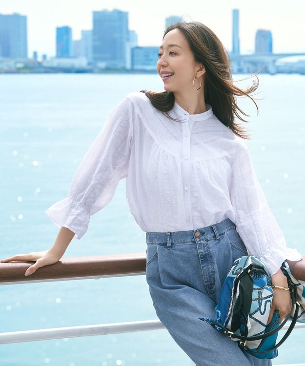 23区 【Oggi3月号掲載】スカーフ バッグ ブループリント