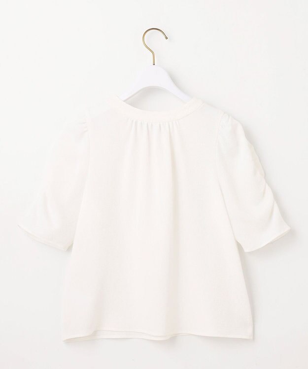 ANY SIS S 【低身長企画】2WAYボウタイ ブラウス アイボリー