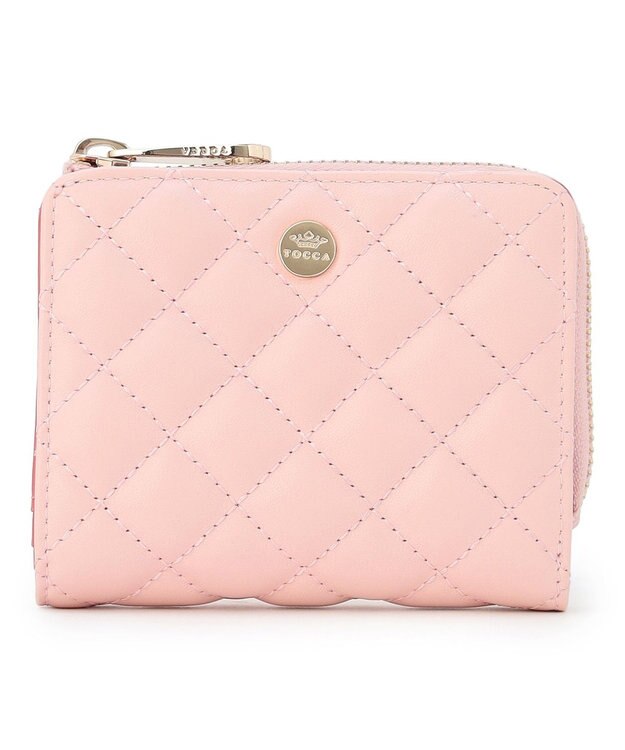TOCCA TRACE PAVE BIFOLD WALLET 二つ折り財布 ピンク系