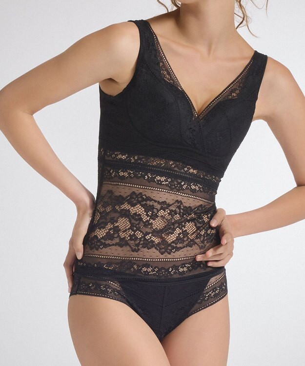 BRADELIS New York 【BRADELIS Me】 Perfumyレーシィスタイルビキニ24A1 ブラック