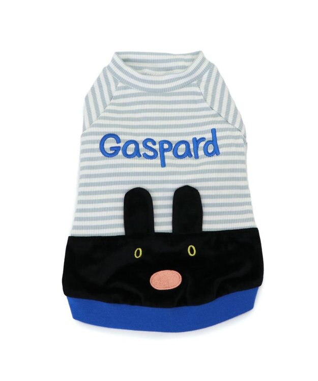 PET PARADISE リサとガスパール リブＴシャツ 《フェイス ガスパール》 小型犬 ガスパール