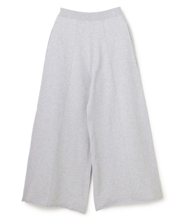 uncrave スウェットライクニット パンツ TOPグレー