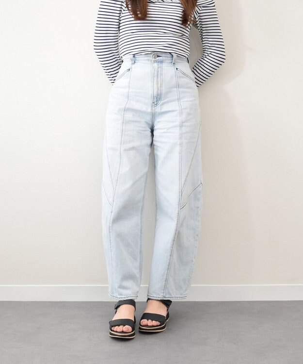 INTER-CHAUSSURES 【Oh my Sandals】ベルクロローヒールサンダル ブラック