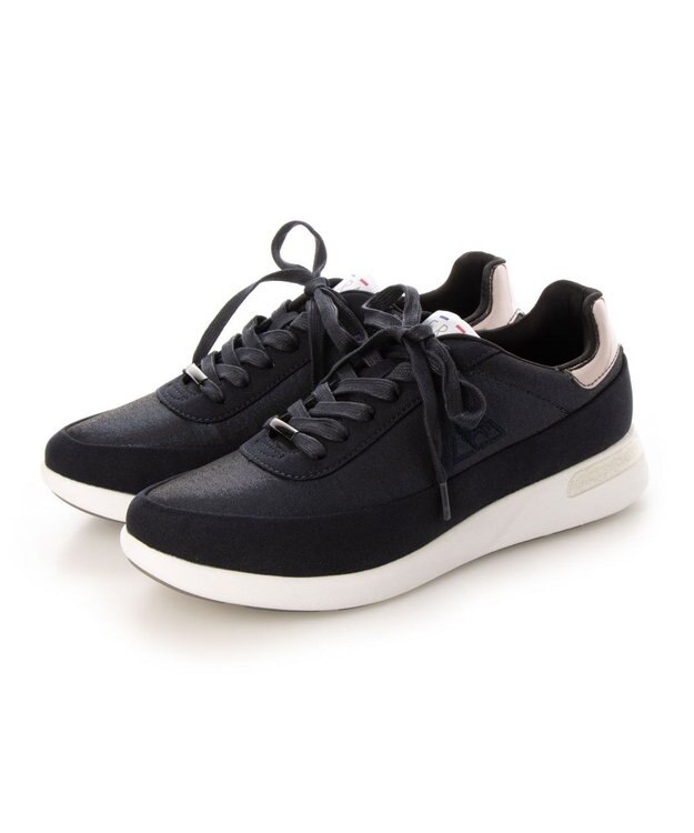 Riz raffinee <Riz raffinee>【le coq sportif×Riz raffinee】レースアップスニーカー ネイビー