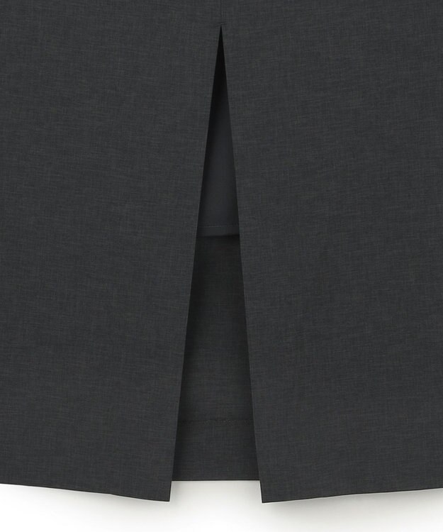 BEIGE， 【イージーケア・セットアップ対応】BATEAU / サイドディテール Iラインスカート Charcoal