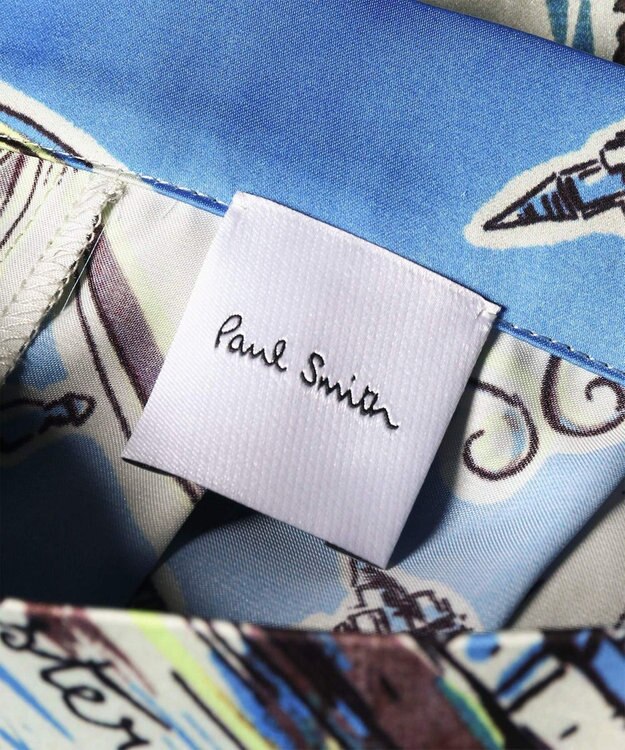 Paul Smith London Scarf タックスカート ライトベージュ