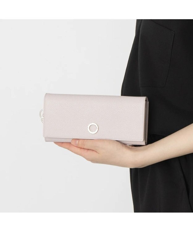 CLATHAS カーラ かぶせ長財布 ラベンダー