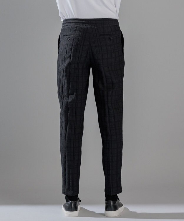 JOSEPH HOMME グレンチェックジャガード  /  TEDDY EASY ブラック系