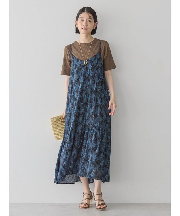 AMERICAN HOLIC 抗菌防臭針抜きテレコカットプルオーバー Brown