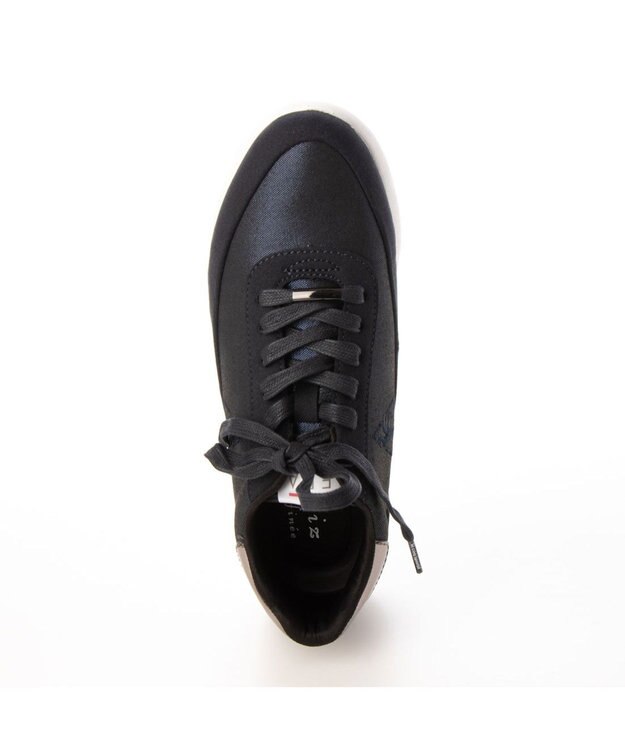 Riz raffinee <Riz raffinee>【le coq sportif×Riz raffinee】レースアップスニーカー ネイビー
