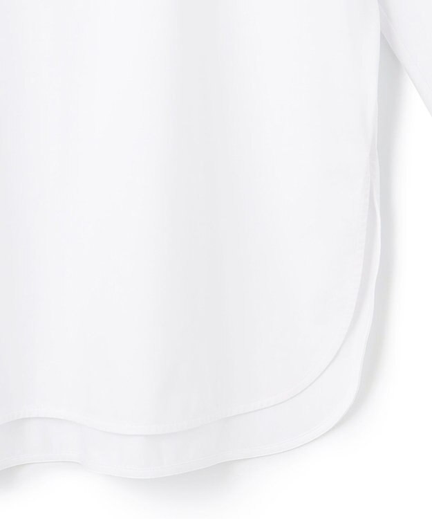 23区 S 【大好評素材/洗える】コットンベアジャージー ロング Tシャツ ホワイト系