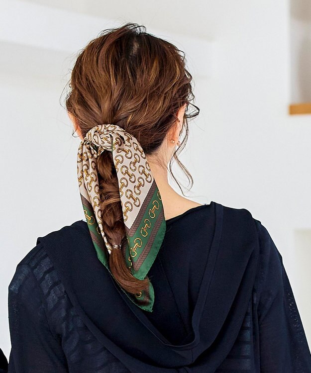 Tiaclasse アソートスカーフ Aグリーン