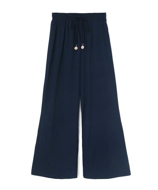 San-ai Resort（三愛水着楽園） 【SALE】【UPF50＋】　ロングパンツ　M　【Coral veil（コーラルヴェール）】 ネイビー