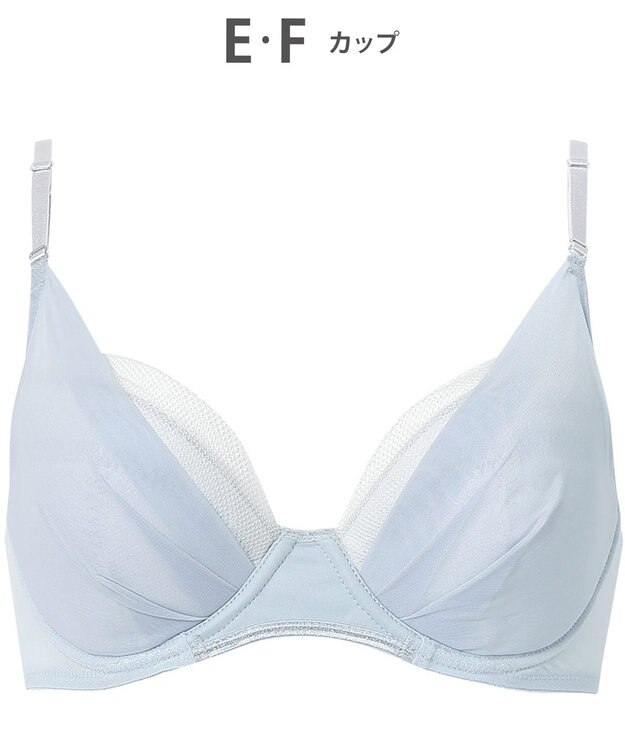 Wing 【マッチミーブラ】 ブラがわたしに合わせてくれる 【グッドデザイン賞受賞】 バストの左右差や個々のバストの状態に対応  KB2011 ウイング／ワコール サックス