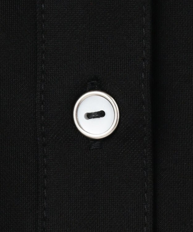 23区GOLF 【WOMEN】カノコ刺繍 ノースリーブ シャツ ブラック系