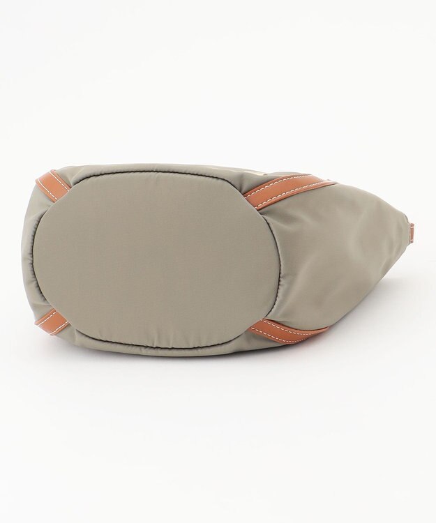 LA BAGAGERIE ひねり金具付きエレガンストート　SSサイズ グレージュ