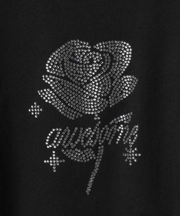 WEGO ラインストーンサイドドロストロンT ブラック