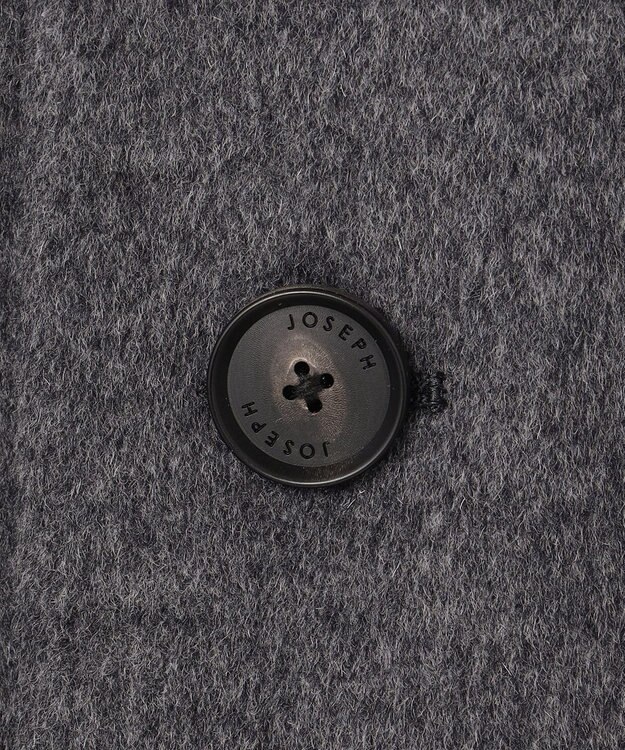 JOSEPH HOMME グロッシーウール　チェスターコート グレー系