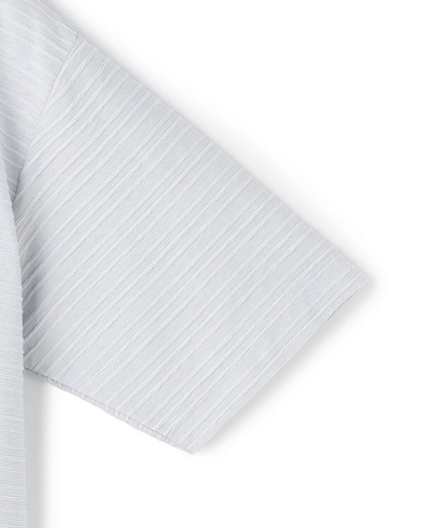 JOSEPH HOMME 【WEB・一部店舗限定】 タックボーダー　半袖カットソー ライトグレー系