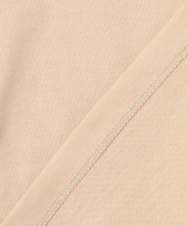 組曲 S 【洗える】バックパールフレアカットソー ベージュ系