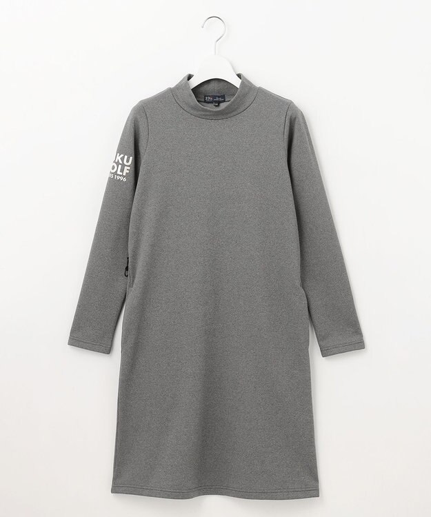 23区GOLF 数量限定！お得セット【WOMEN】撥水ベスト付 ワンピース 着回し力と機能性 長く使える ブラック系