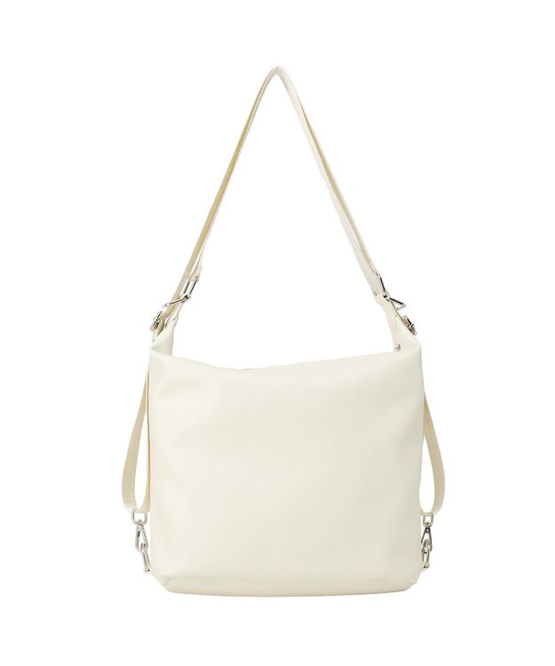 earth music&ecology Wポケット3WAYショルダーバッグ Ivory