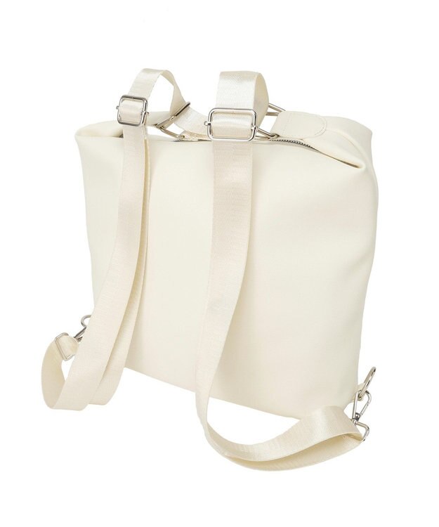 earth music&ecology Wポケット3WAYショルダーバッグ Ivory