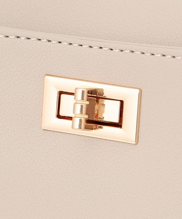 ANY 【たっぷり収納】メニーポケットショルダーバッグ グレージュ