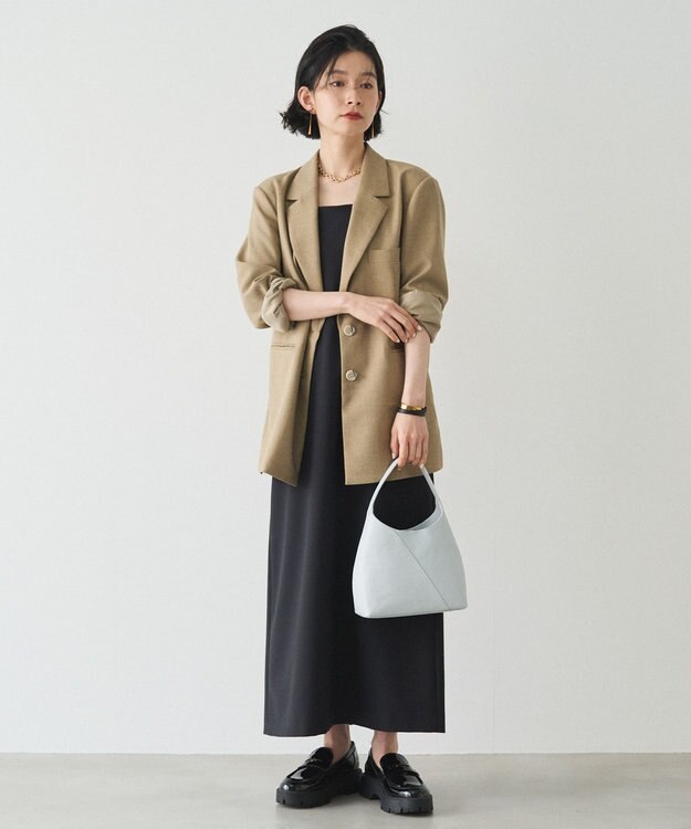 russet スムースレザー2WAYミニトートバッグ(CE-1676) L.Blue