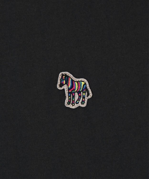 Paul Smith ゼブラ ワンポイント 半袖Tシャツ ブラック