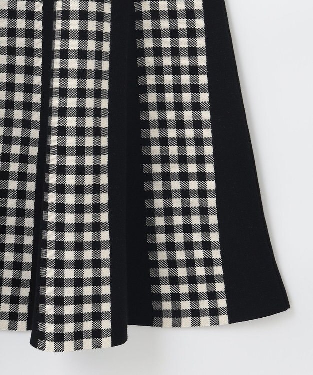 TOCCA 【洗える！】BOAD GAME ニットドレス ブラック系