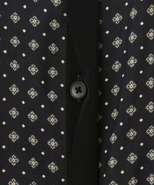 J.PRESS LADIES 【洗える】 ジオメトリック ワンピース ネイビー系5