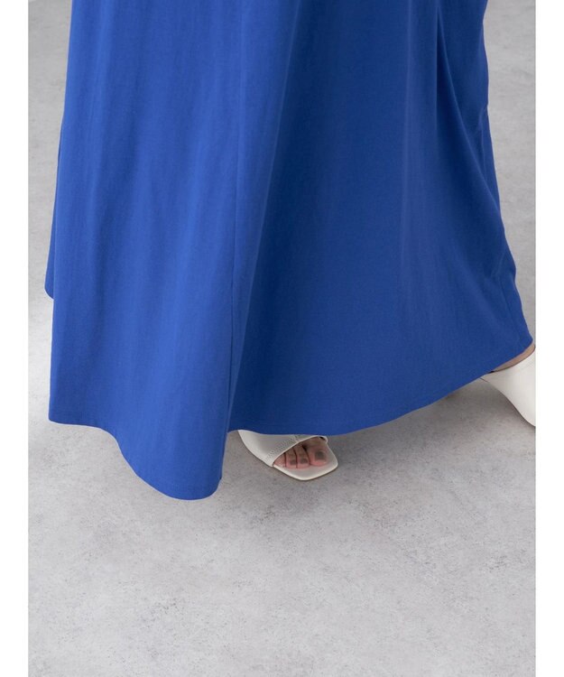 earth music&ecology Ａラインカットワンピース Royal Blue