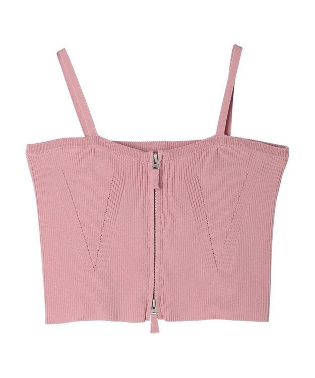 Green Parks ■ＥＳＣＡＲ　２ｗａｙ　ｗーｚｉｐ　ニットキャミ Pink